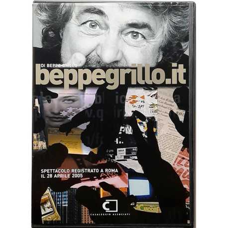 Dvd Beppe Grillo - Beppegrillo.it - spettacolo cabaret 2005 Usato 