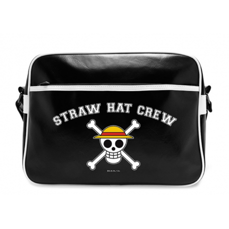 Borsa a tracolla One Piece Straw hat crew skull vinyl messenger bag ABYstyle