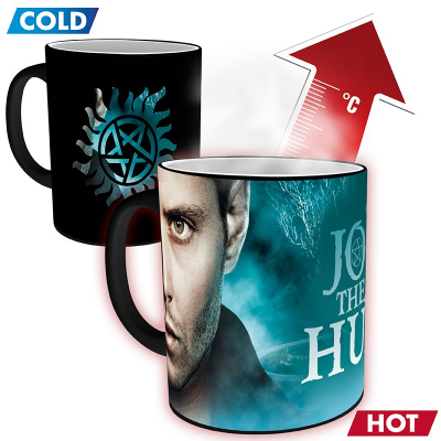 Tazza termosensibile Supernatural Sam and Dean symbol Heat Change Mug GBeye
