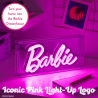 Lampada Barbie Logo Neon LED Light Lamp USB powered 30cm Paladone