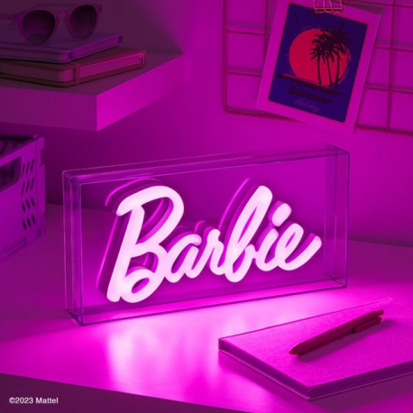 Lampada Barbie Logo Neon LED Light Lamp USB powered 30cm Paladone