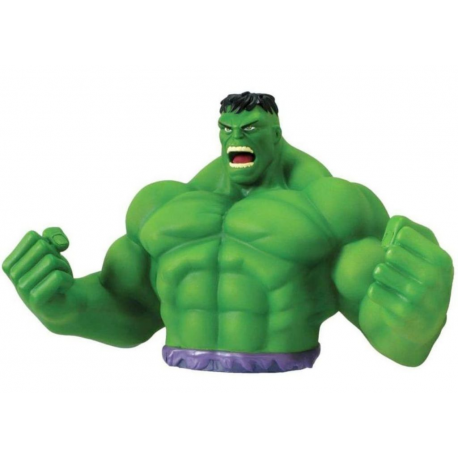 Salvadanaio Marvel Avengers Raging The Incredible Hulk Bust Bank 20 cm Monogram