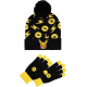 Berretta Nintendo Pokemon Pikachu Ski pom pom Laplander Beanie Hat Difuzed