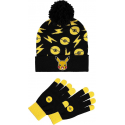 Berretta Nintendo Pokemon Pikachu Ski pom pom Laplander Beanie Hat Difuzed