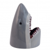 Portaoggetti in ceramica Lo Squalo Jaws Shark 3D Desk Tidy Pen Pot Half Moon Bay