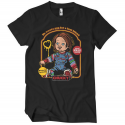 T-shirt La Bambola Assassina Child's Play Chucky Toy Box maglietta Uomo Hybris