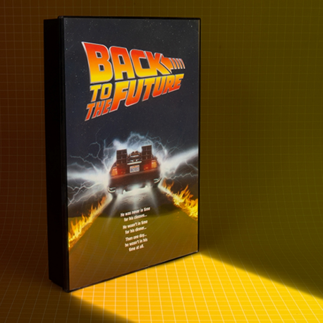 Lampada Back to the Future Poster 3D Poster Light Lamp 30 cm Fizz Creations