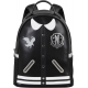 Zaino Mercoledì Wednesday Oxford Varsity casual backpack 30cm Karactermania