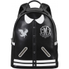 Zaino Mercoledì Wednesday Oxford Varsity casual backpack 30cm Karactermania