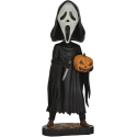 Bobble-head Scream - Ghost Face With Pumpkin Head Knocker 20 cm Neca