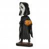Bobble-head Scream - Ghost Face With Pumpkin Head Knocker 20 cm Neca