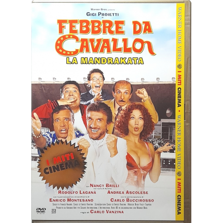 Dvd Febbre da Cavallo - La Mandrakata - ed. Miti del cinema 2002 Usato