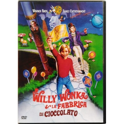 Dvd Willy Wonka e la fabbrica di cioccolato con Gene Wilder 1971 Usato