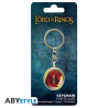Portachiavi Lord of the Rings Sauron flaming eye metal Keychain 4cm ABYstyle