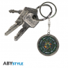 Portachiavi Cthulhu Lenticular Necronomicon metal Keychain 4cm ABYstyle