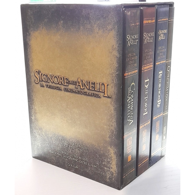Dvd Il Signore degli Anelli - Box Special Extended edition 14 dischi 4 cofanetti