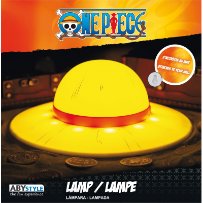 Lampada cappello di paglia One Piece Straw hat portable Lamp 25cm ABYstyle