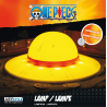 Lampada cappello di paglia One Piece Straw hat portable Lamp 25cm ABYstyle