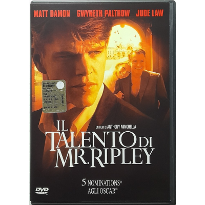 Dvd Il Talento di Mr. Ripley con Matt Damon 1999 Usato
