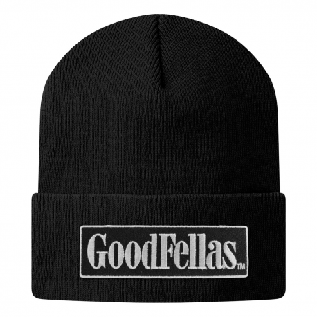 Berretta Quei Bravi Ragazzi Goodfellas Patch logo Cuffed Beanie Hat Hybris