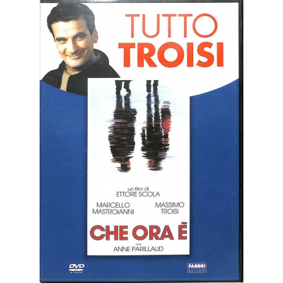 Dvd Che ora è e' di Ettore Scola con Massimo Troisi 1989 Usato editoriale