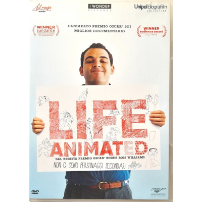 Dvd Life Animated di Roger Ross Williams 2016 Usato