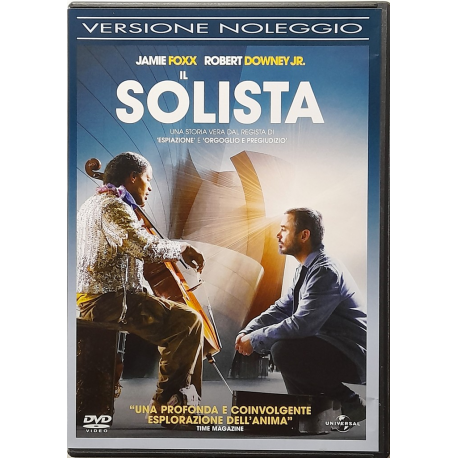 Dvd Il Solista con Jamie Foxx e Robert Downey Jr. 2009 Usato versione noleggio