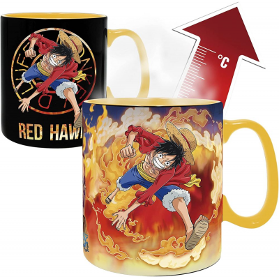 Tazza termosensibile One Piece Luffy & Sabo Heat Change Mug ABYstyle