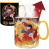 Tazza termosensibile One Piece Luffy & Sabo Heat Change Mug ABYstyle
