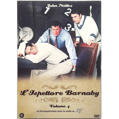 Dvd L'Ispettore Barnaby - Volume 4 cofanetto slipcase 3 dischi 1997 Usato