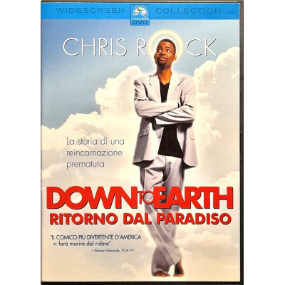 Dvd Down To Earth - Ritorno dal Paradiso con Chris Rock 2001 Usato