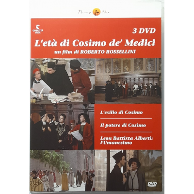 Dvd L'età di Cosimo de' Medici - 3 dischi di Roberto Rossellini 1973 Usato