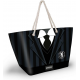 Borsa da Spiaggia Wednesday Mercoledì Addams Soleil beach bag 50cm Karactermania