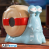 Teiera in ceramica One Piece Lumaca Transponder Snail Teapot 1200 ml ABYstyle