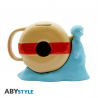 Teiera in ceramica One Piece Lumaca Transponder Snail Teapot 1200 ml ABYstyle