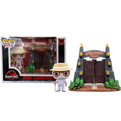 Jurassic Park John Hammond with gates Pop! Funko town special vinyl figure n° 30