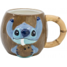 Tazza in ceramica Disney Stitch Coconut 3D Shaped Mug 400ml Stor