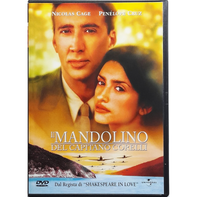 Dvd Il Mandolino del Capitano Corelli con Nicolas Cage 2001 Usato