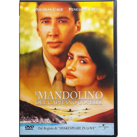 Dvd Il Mandolino del Capitano Corelli con Nicolas Cage 2001 Usato