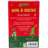 Gift Set Box Tazza The Grinch Mug 460ml + Pair of Socks calzini Fizz Creations