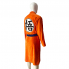 Accappatoio poliestere Dragon Ball Z kanji Go Dressing Gown fleece Bathrobe