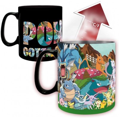 Tazza termosensibile Pokemon Gotta catch em all Heat Change Mug 460 ml ABYstyle