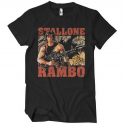 T-shirt Rambo Djungle Stallone in Jungle maglietta Uomo Hybris
