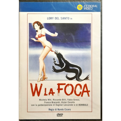 Dvd W la foca con Lory Del Santo 1981 Usato