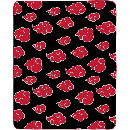 Coperta Naruto Shippuden Akatsuki clouds blanket plaid 150x120cm ABYstyle