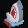 Salvadanaio Lo Squalo Jaws Great White Shark Figural Money Bank 23 cm Monogram