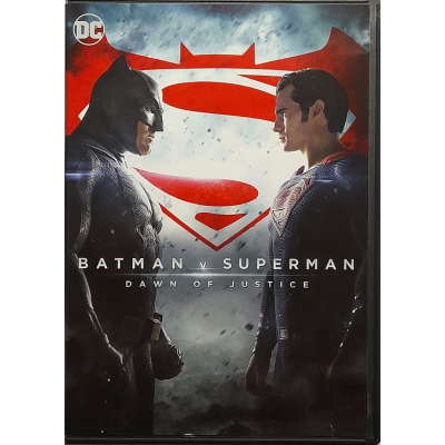 Dvd Batman v Superman - Dawn of Justice di Zack Snyder 2016 Usato