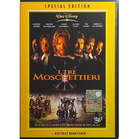 Dvd I Tre Moschettieri - Special Edition con ologramma tondo 1993 Usato