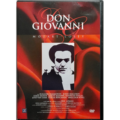 Dvd Don Giovanni - Mozart di Joseph Losey 1979 Usato