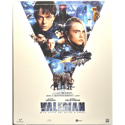Blu-ray Valerian e la città dei mille pianeti di Luc Besson 2017 Usato